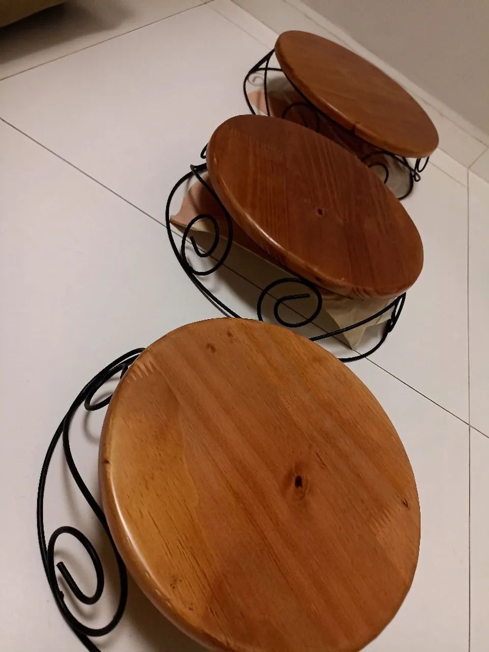 Conjunto de boleiras