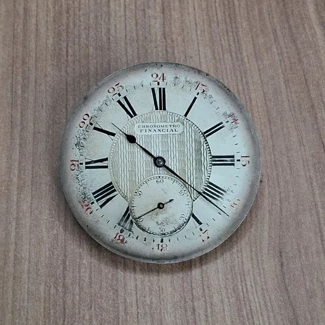  Relógio de bolso Maquina chronometro