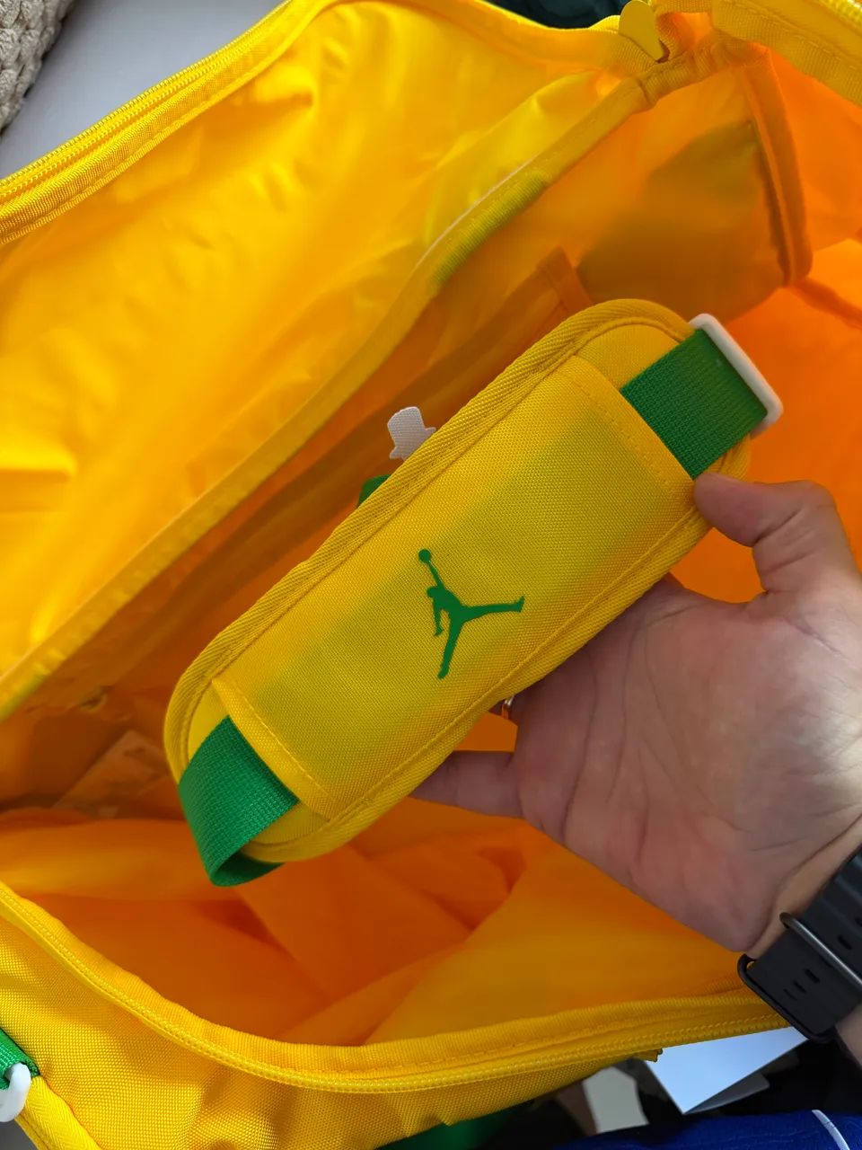 Bolsa Brasil Jordan Jam P6 Element Duffle Brasil - Bolsas, malas e