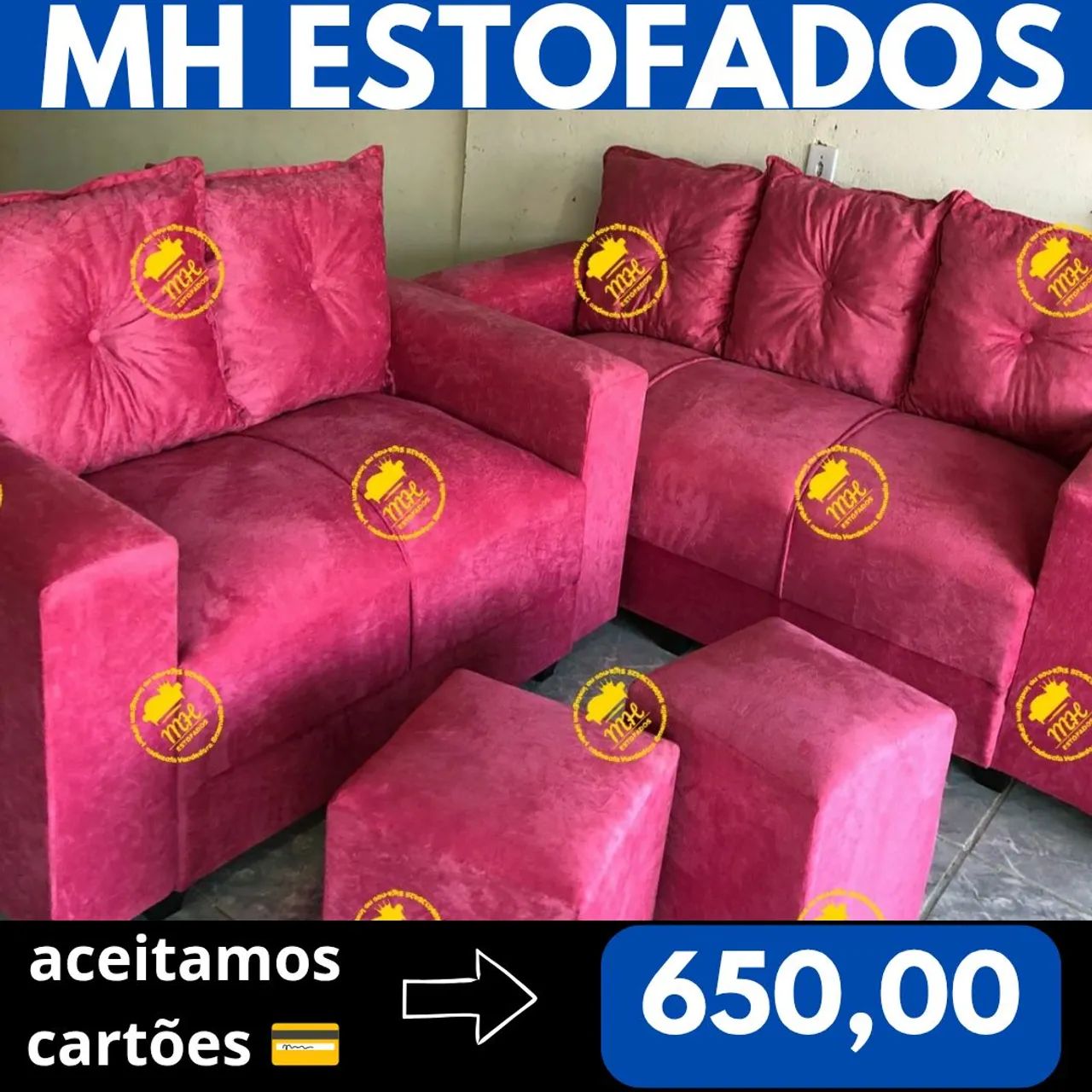 SOFÁS DIRETAMENTE DA FÁBRICA APARTI DE 300,00 - Foto 5