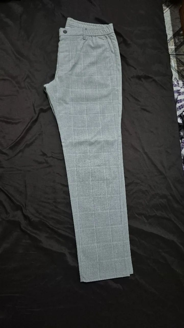 Zara - Calça de Alfaiataria Slim (Cinza) - Foto 3