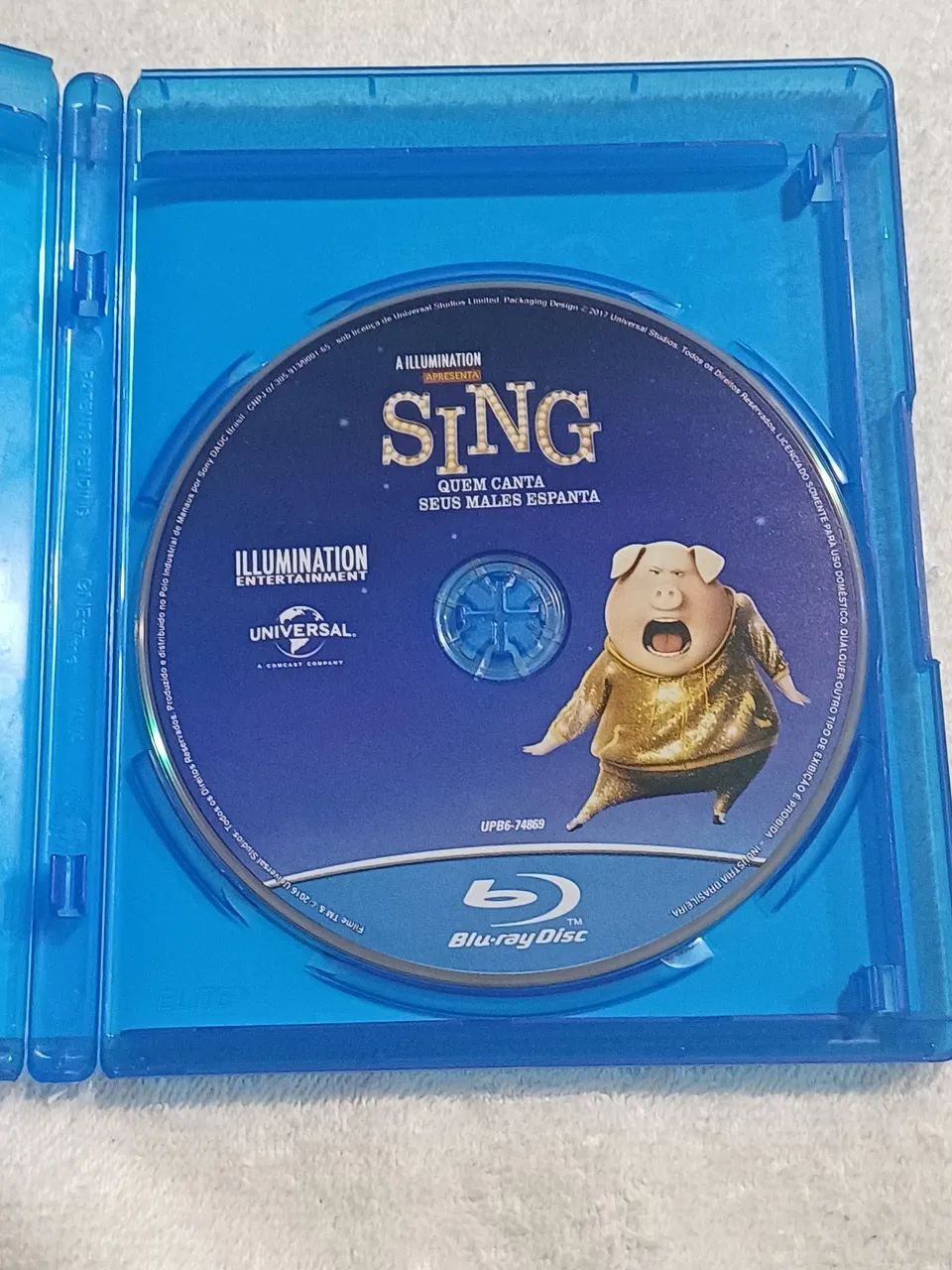Blu-ray edição especial do filme SING - Foto 3