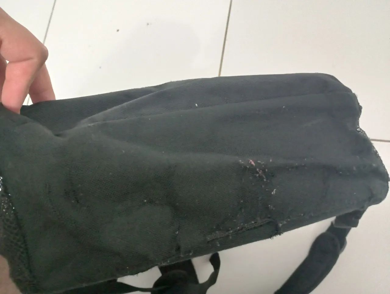 Mochila de viagem AZX preta - usada - Foto 3