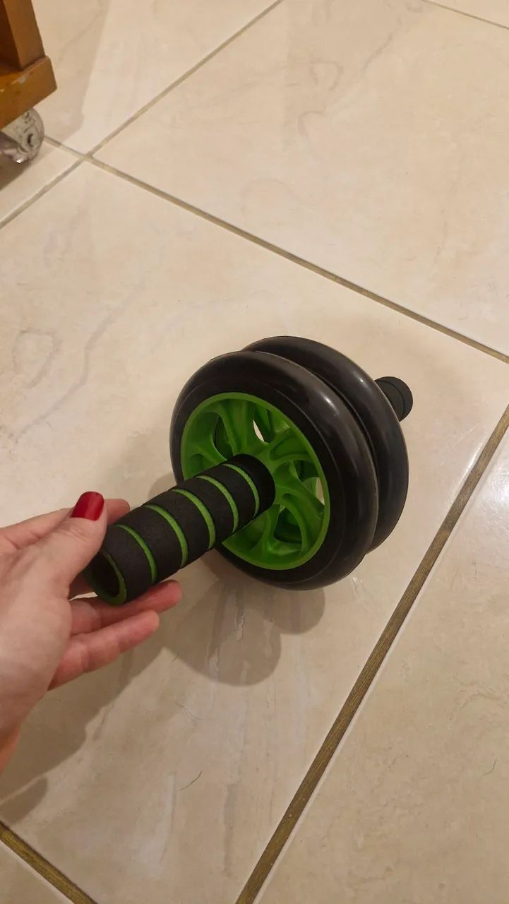 Roda de Abdominal Dupla (Ab Wheel)