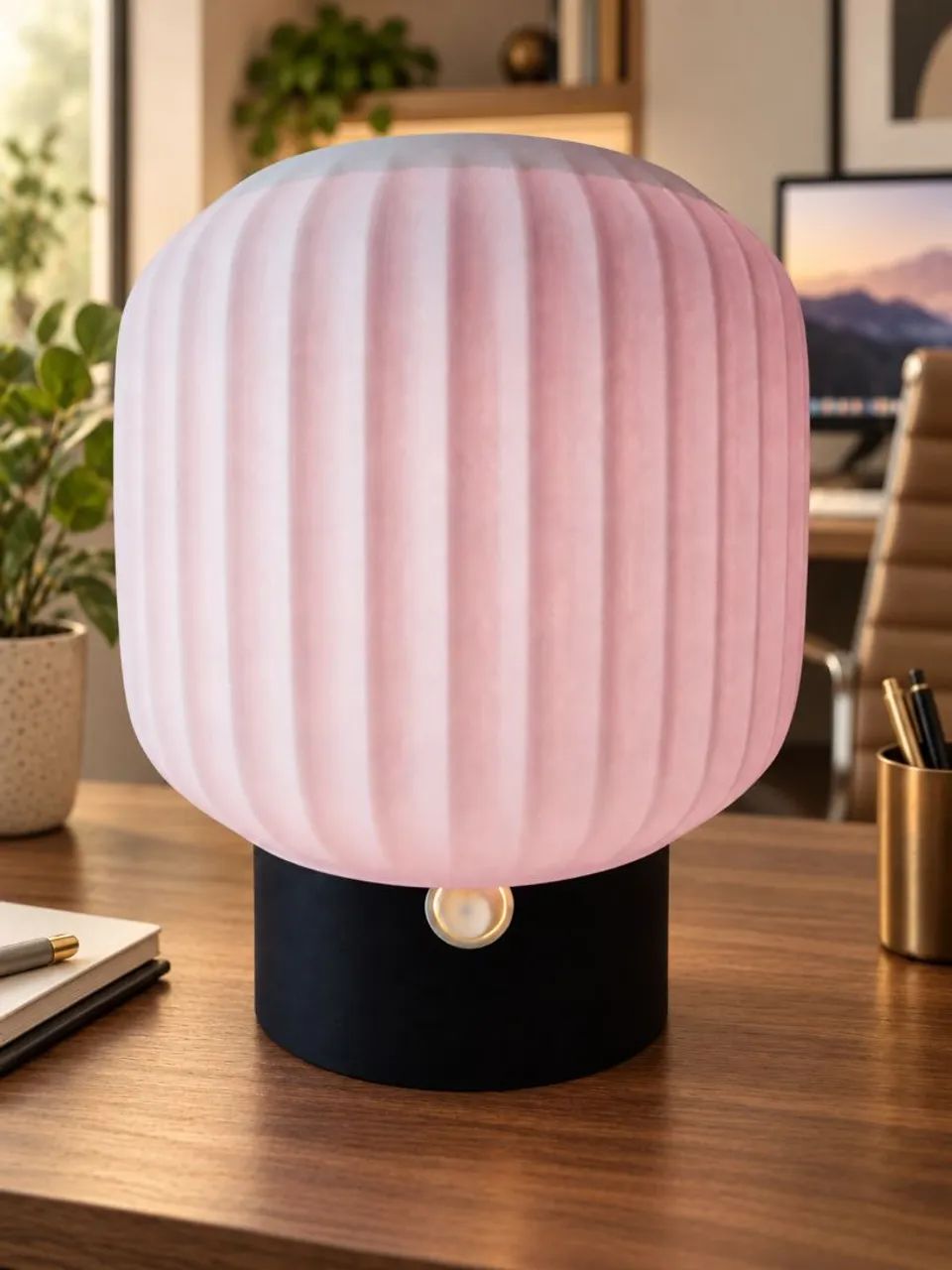 Luminária decorativa com interruptor frontal - Foto 4