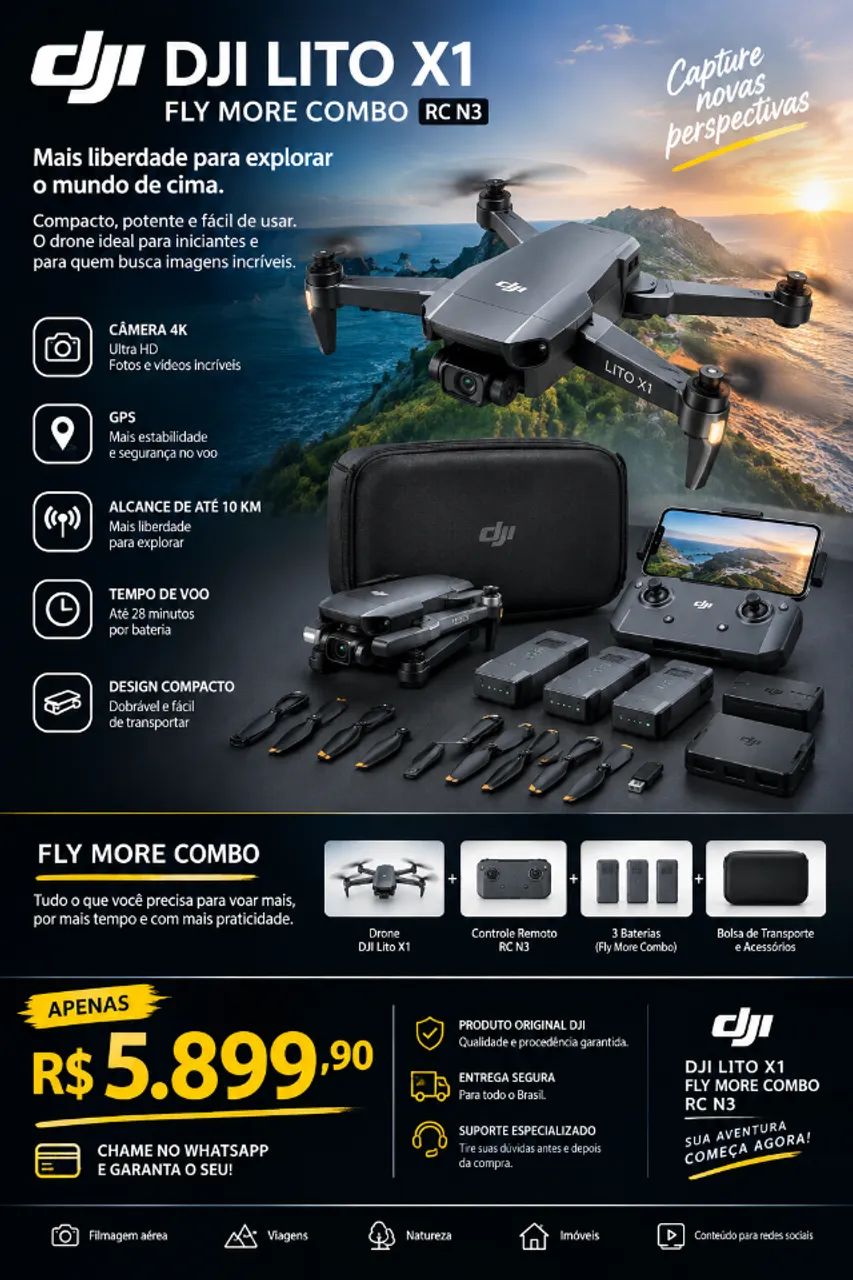 Drone DJI LITO X1 FLY