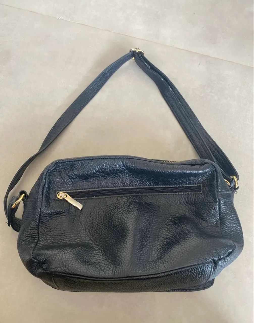 Bolsa de Couro preta (LUZZARA) - Foto 2