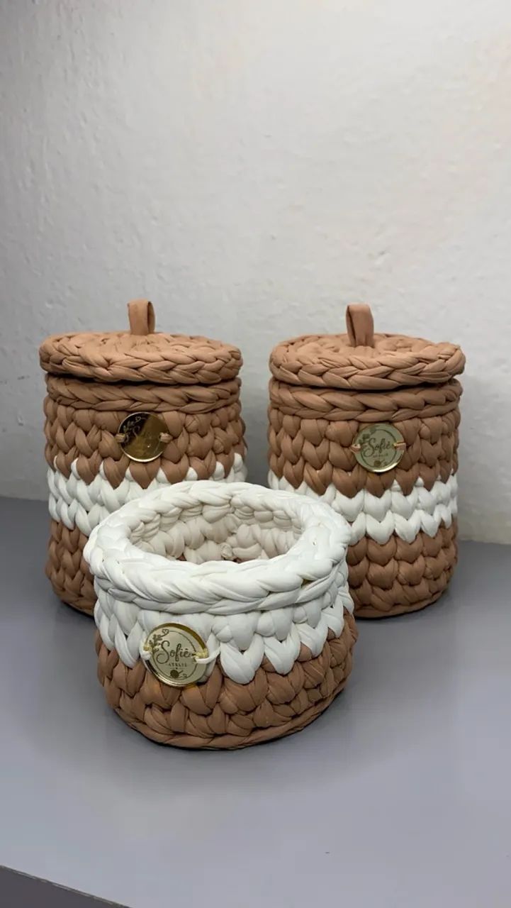 Kit higiene bebê crochê  - Foto 2