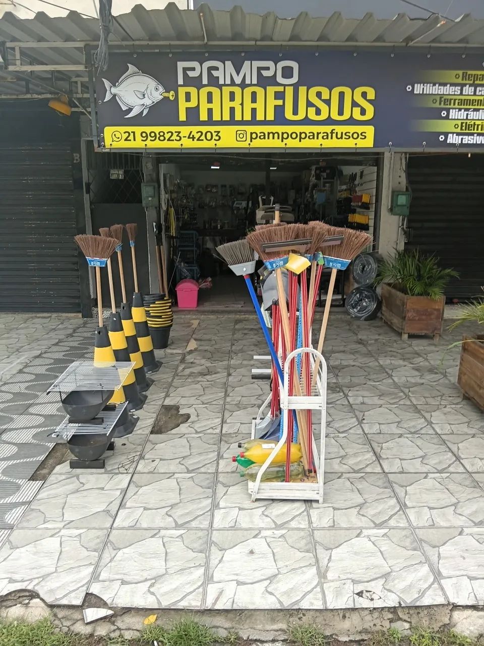 Passo ponto loja parafusos e abrasivos utilidades para o lar - Foto 5