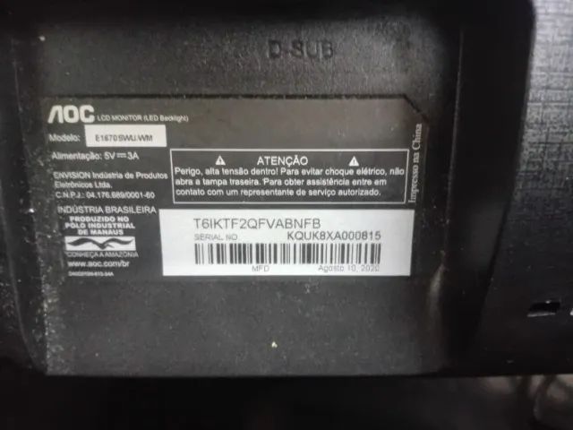 monitor aoc led 16p - Foto 2