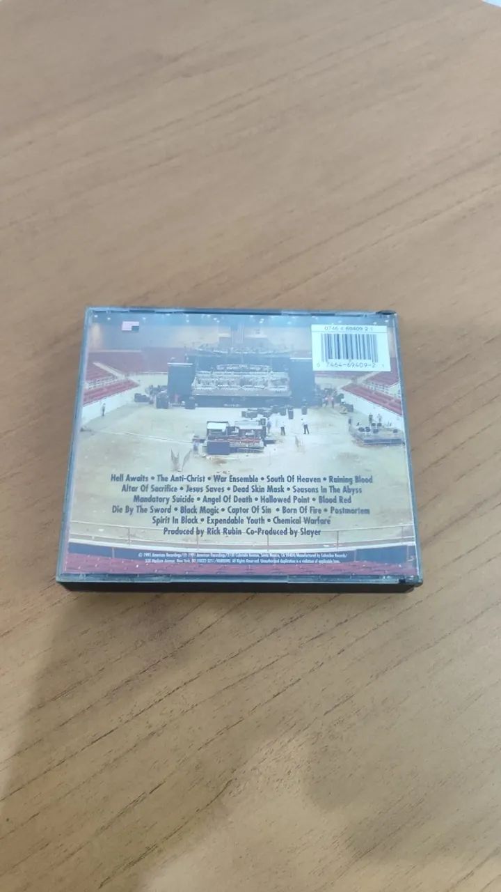 Slayer - Decade Of Aggression Live- IMPORTADO 1998 - Foto 3