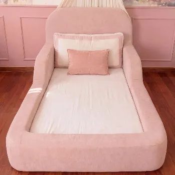 Cama Montessoriana Solteirão - Rosa