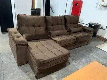 ESTOFADO LAUS (2.50 MTS 2 módulos) MOLAS BONEL - Entrega DF e Entorno