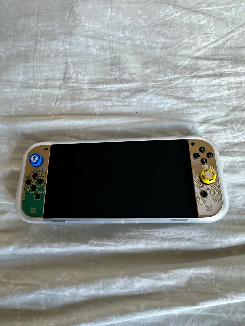 Switch Oled Zelda + Grip
