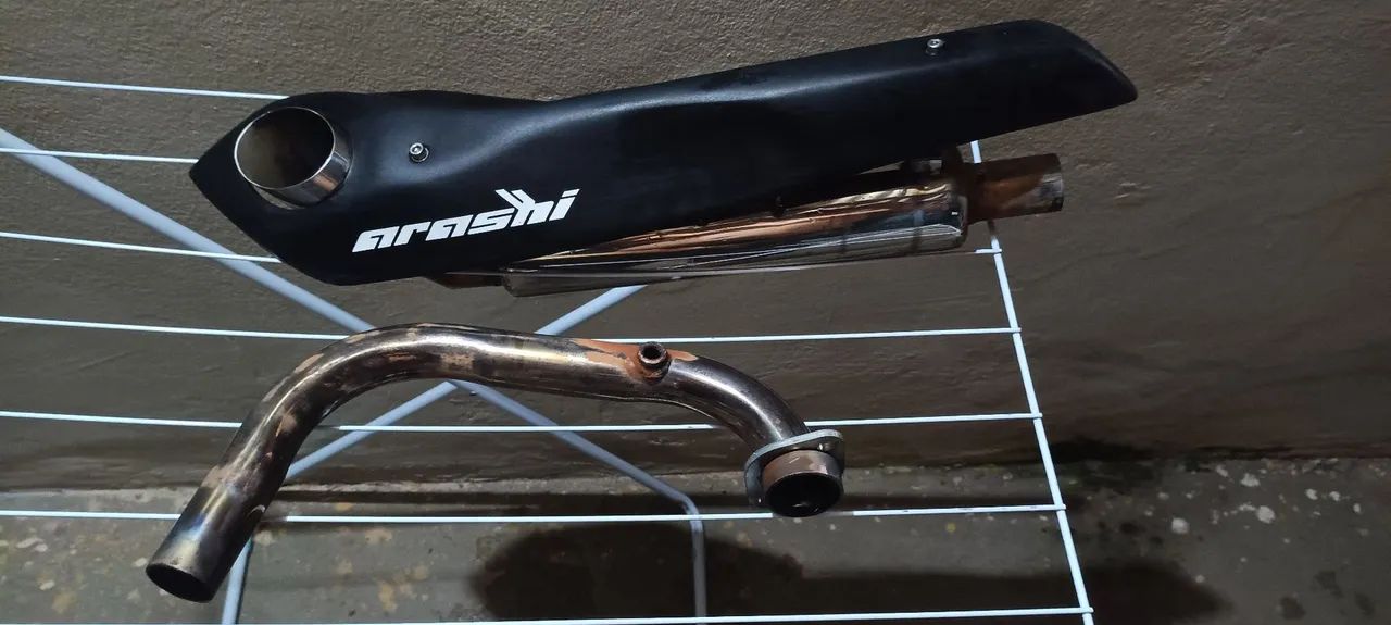 Escapamento arashi fz25 