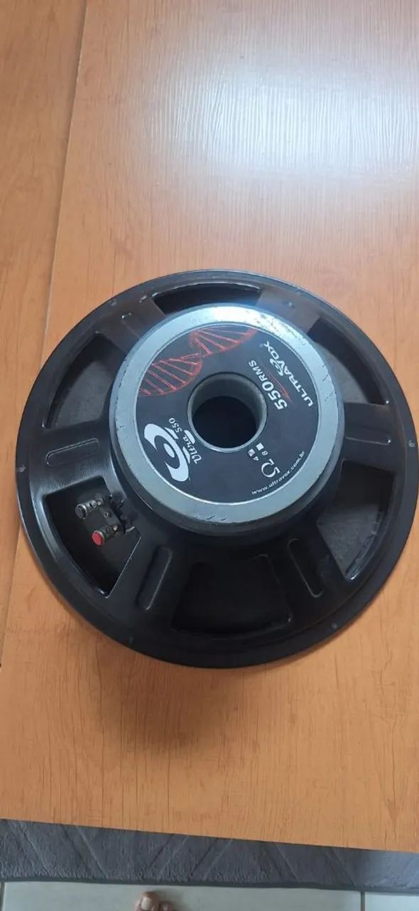 Alto-falante Ultravox Ultra 550 15 Polegadas 550 RMS original - Foto 3