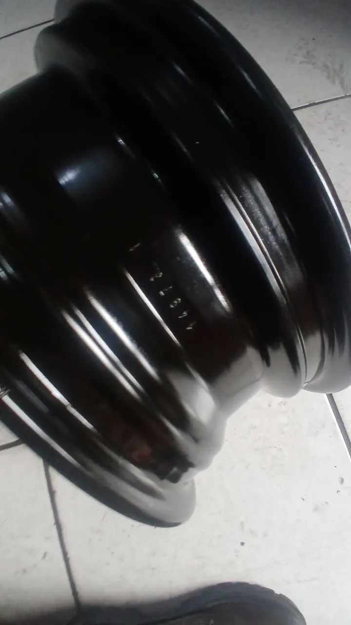 RODA DE FERRO ORIGINAL TOYOTA ETIOS FURAÇÃO 4.100 NOVA  - Foto 2