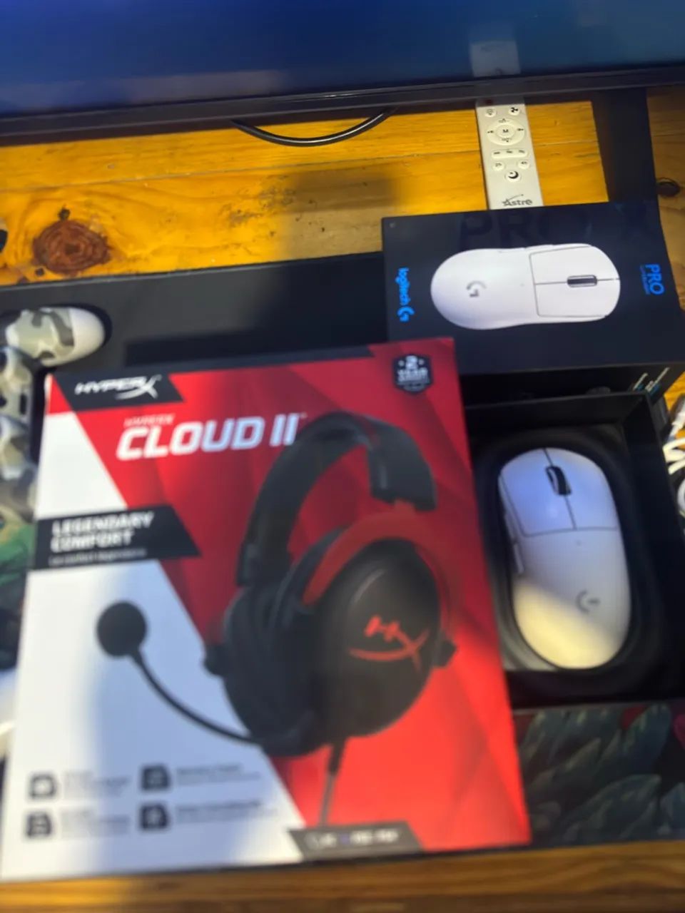 Logitech g pro - Hyperx cloud ll - Foto 4