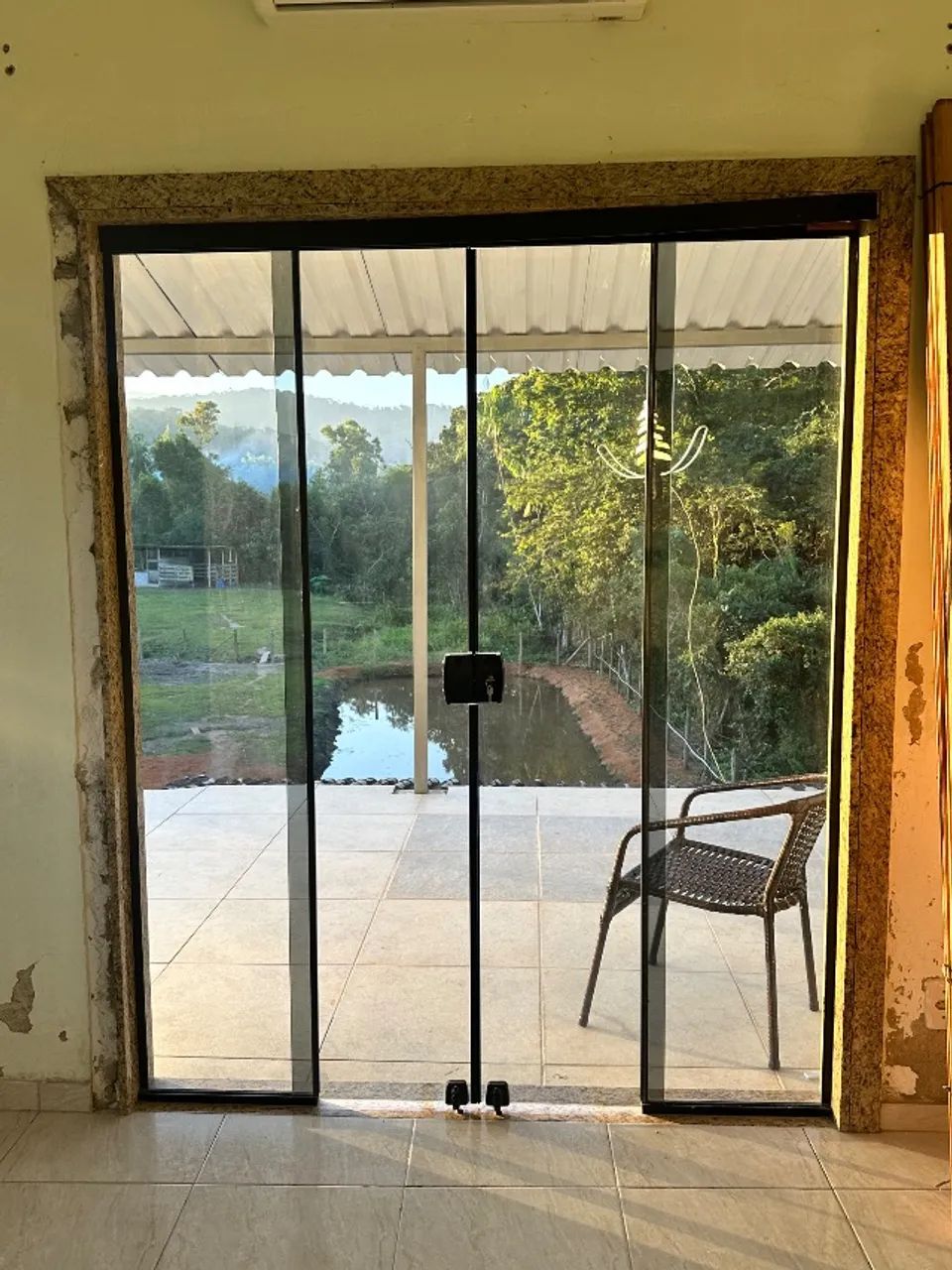 Blindex porta