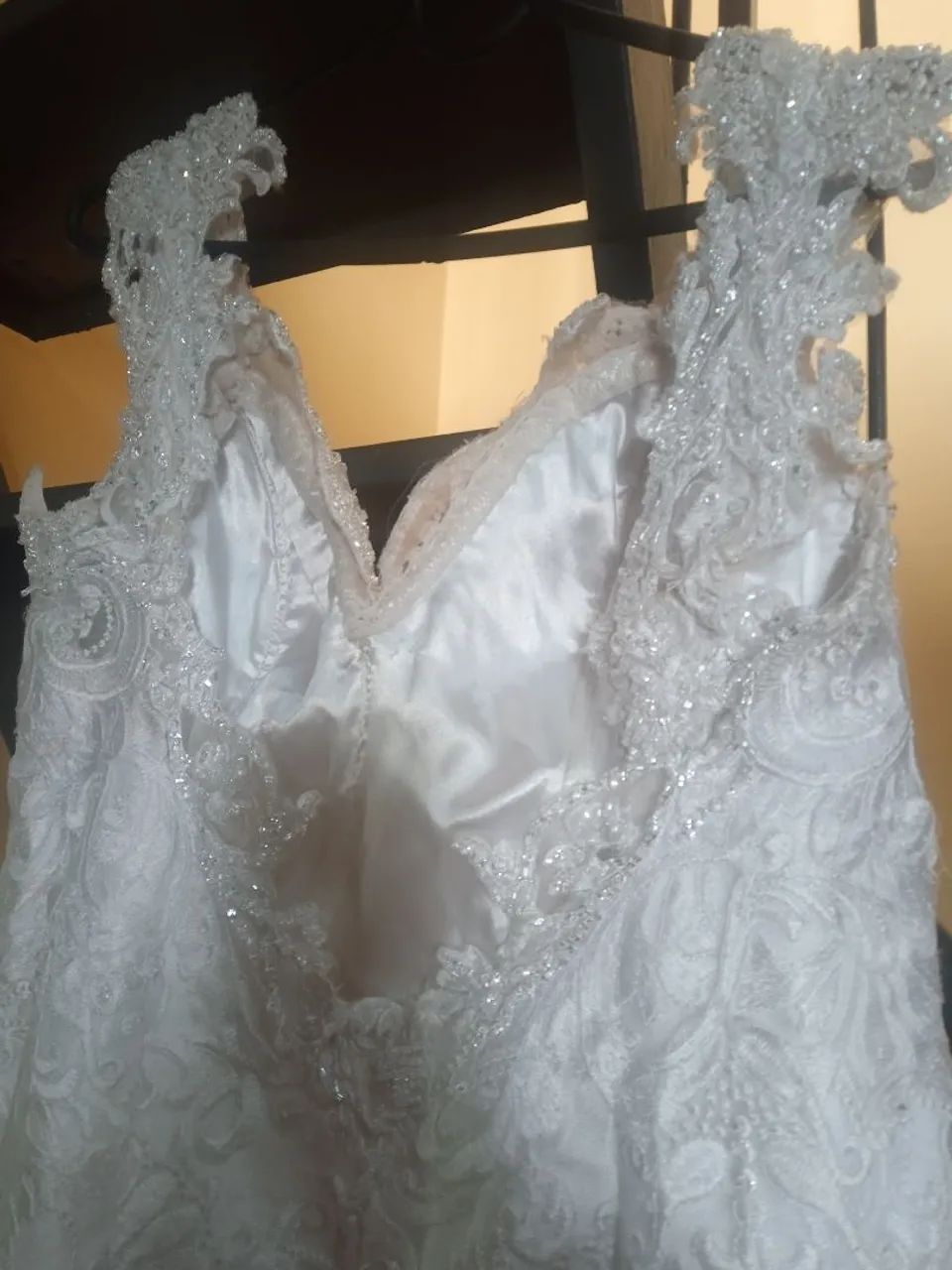 Vestido de noiva aceito troca - Foto 3