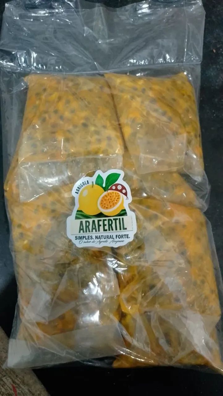 Polpa de maracujá natural!!