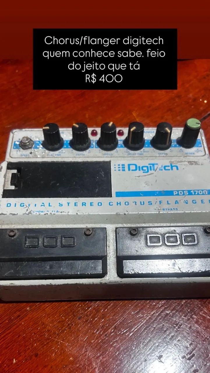 Pedal digitech stereo 