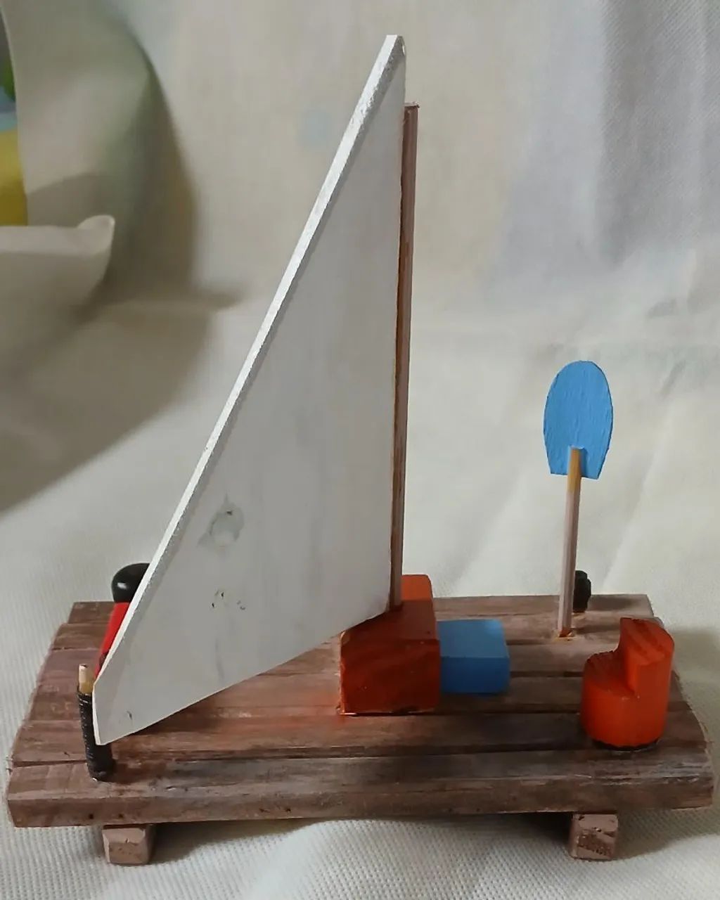 Jangada peça artesanal decorativa  - Foto 2