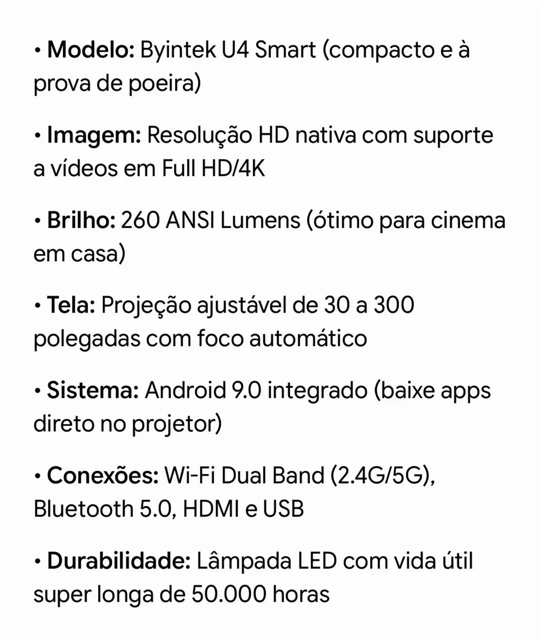 Projetor 1080p full hd - Foto 4