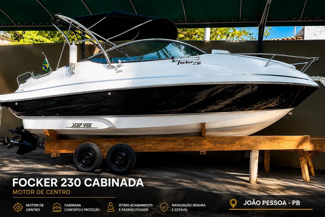 Focker 230 cabinada 2017