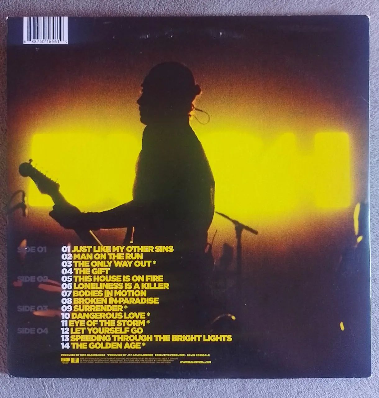 LP vinil Bush - Man on The run - Duplo - Frete grátis  - Foto 2