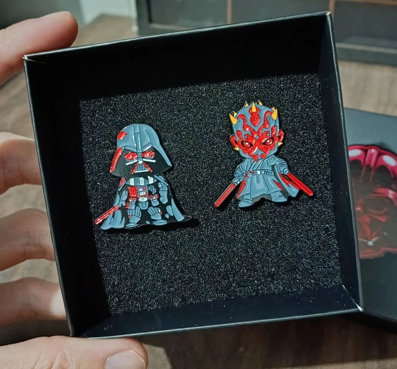 Pins Star Wars - Darth Vader e Darth Maul  - Foto 2