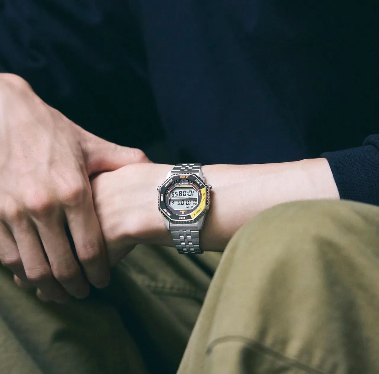 Relógio Seiko Classic Serie Digital Quartz SBJG017 - Foto 4