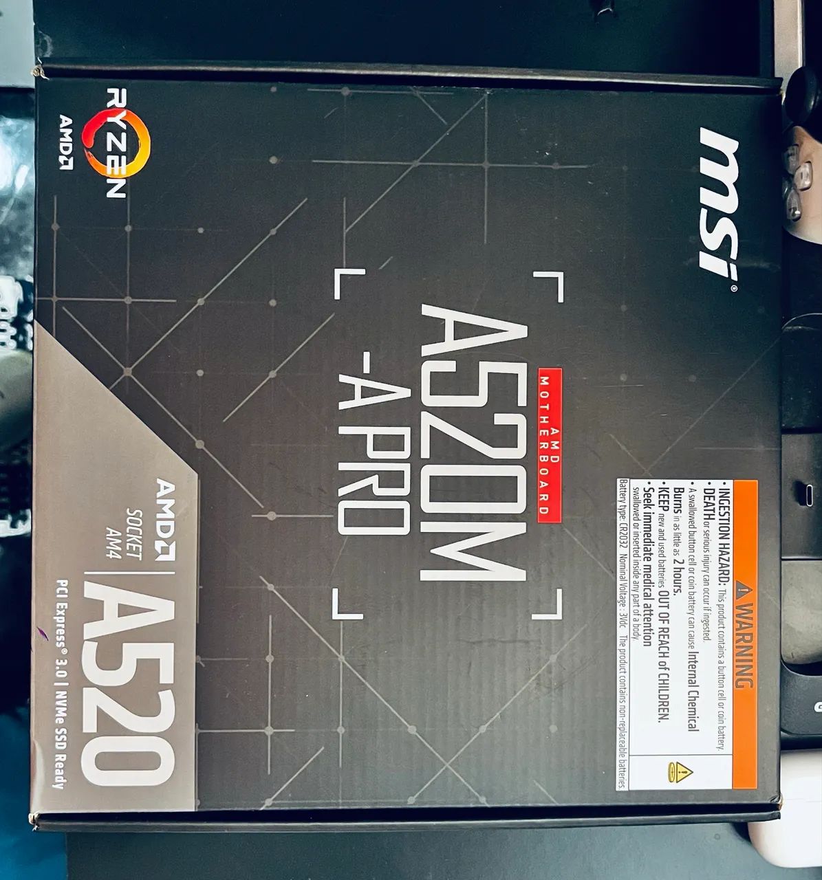 placa mãe A520M A PRO