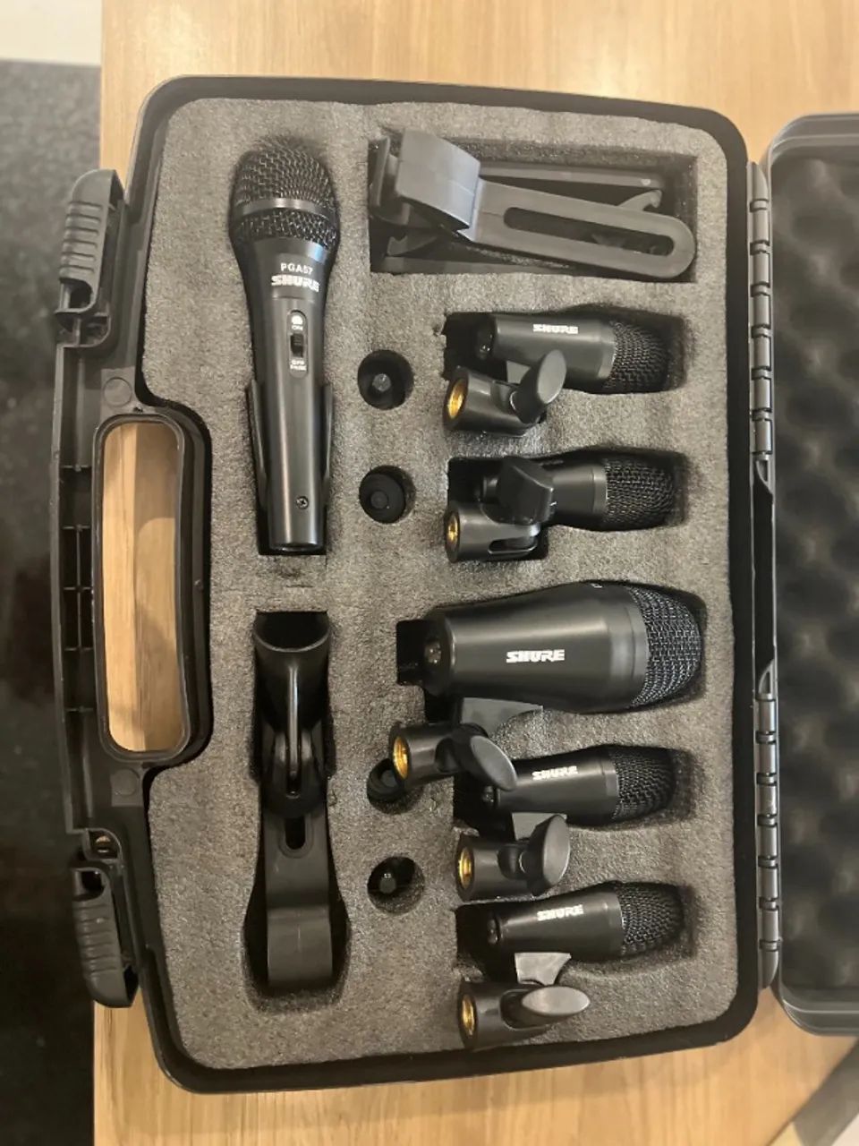Kit Microfones Bateria Shure Pga Drum Kit 7  - Foto 5