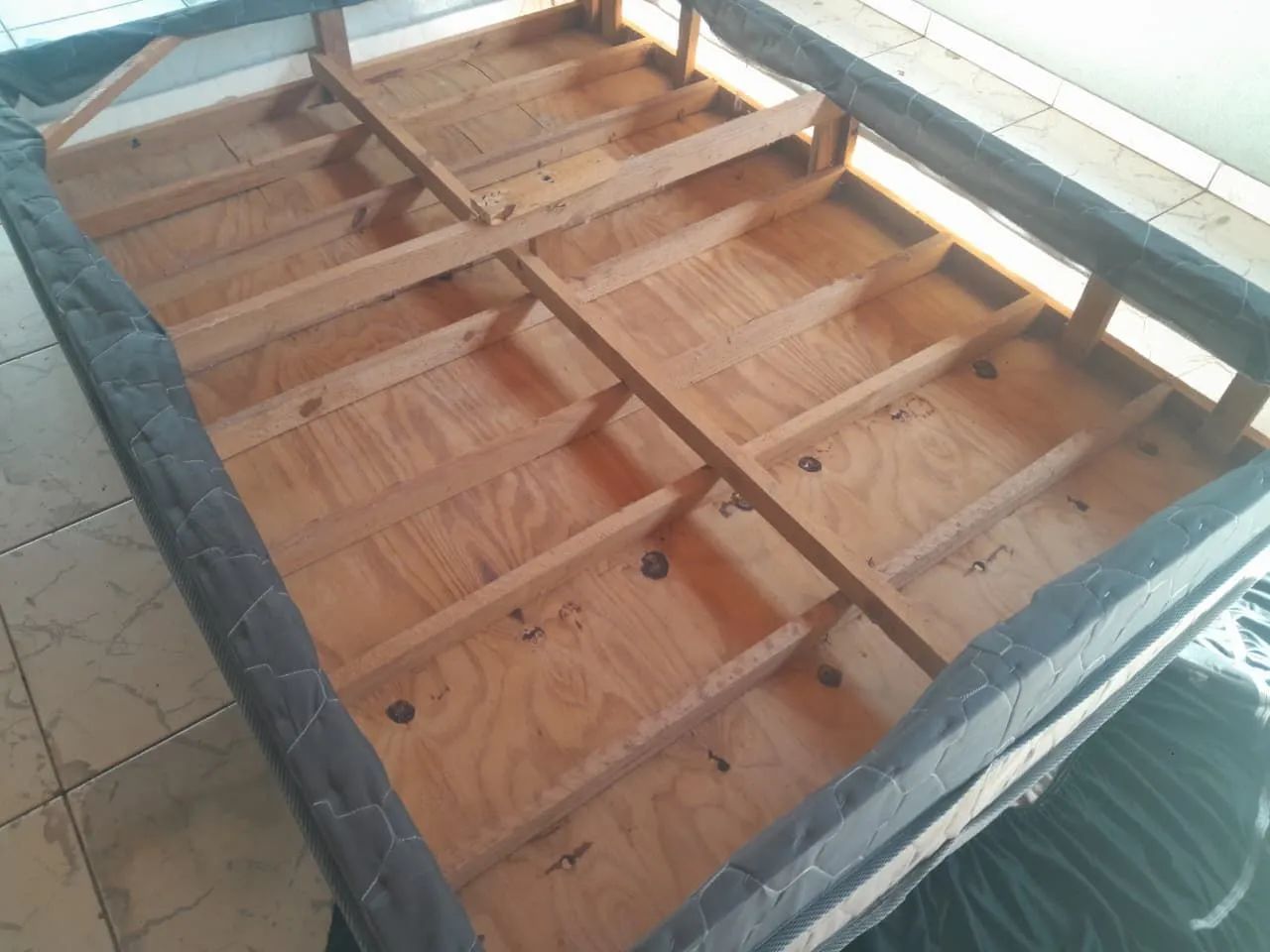 Cama box de casal com molas  - Foto 3