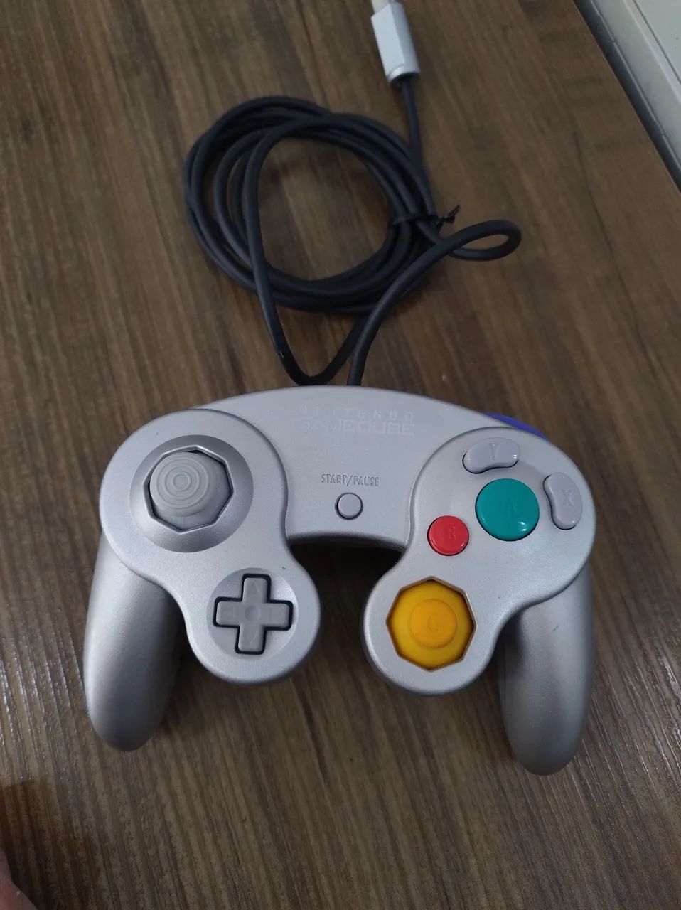 Controle Game Cube silver Original  - Foto 4