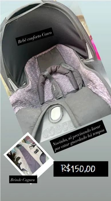 Carrinho, bebe conforto, patins