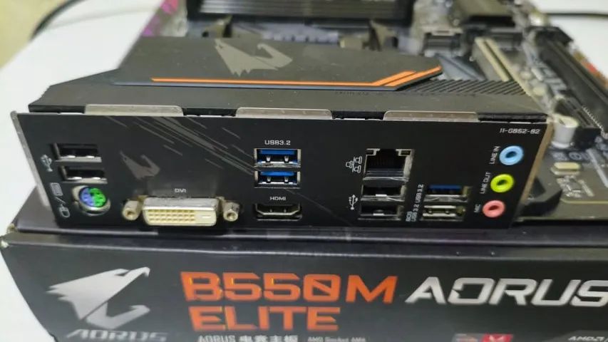 Placa Mãe Gigabyte B550M Aorus Elite - Foto 2