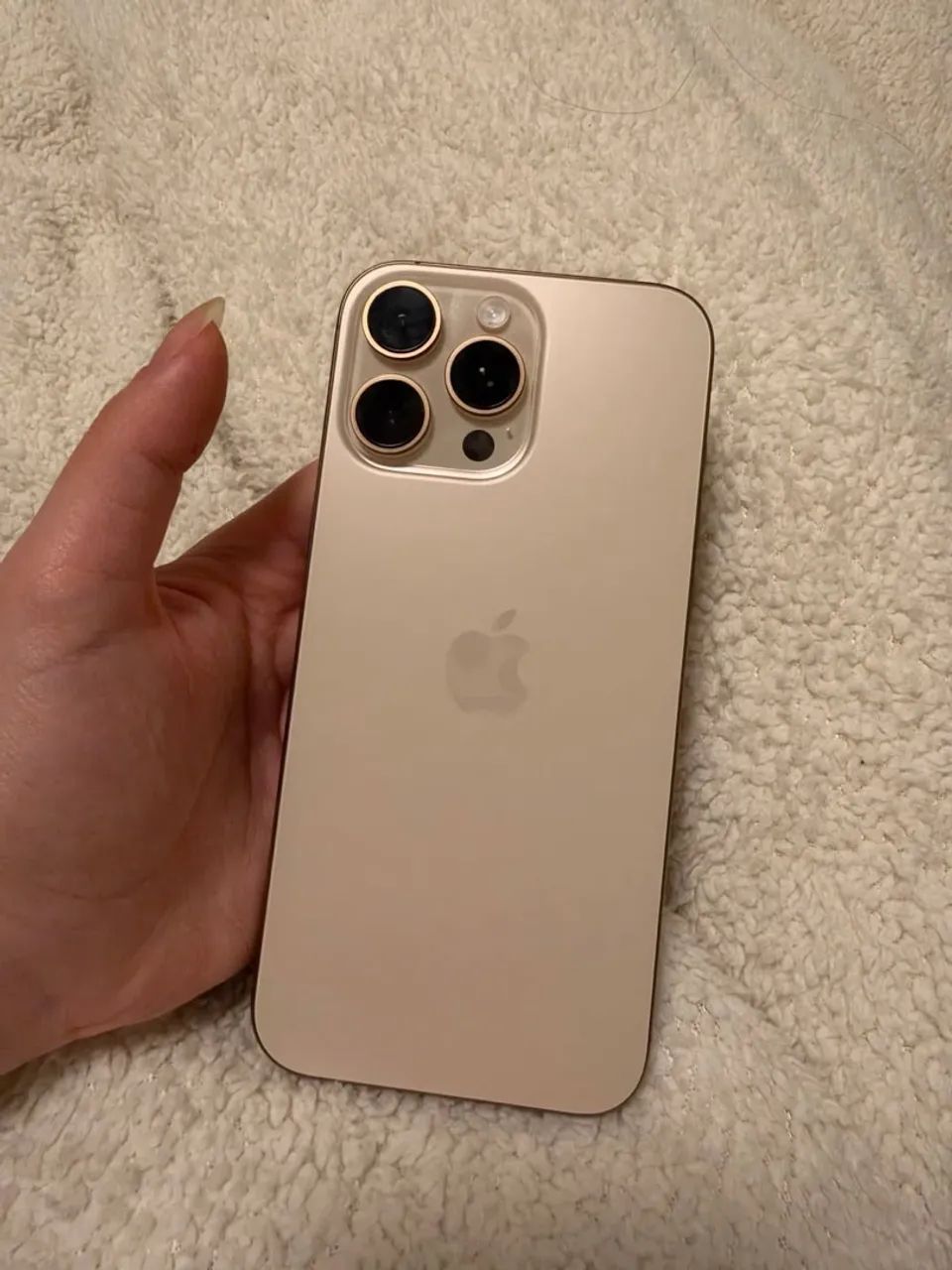 IPHONE 16 PRO MAX DOURADO 256GB - Foto 2