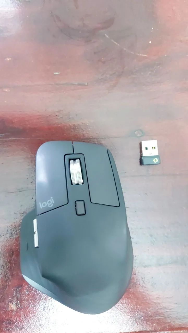 Mouse sem fio Logitech Mx Master 3s Bluetooth Edition-Grafite