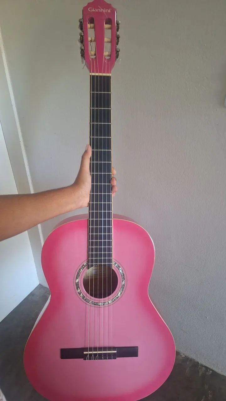 Violão Giannini Rosa + Capa