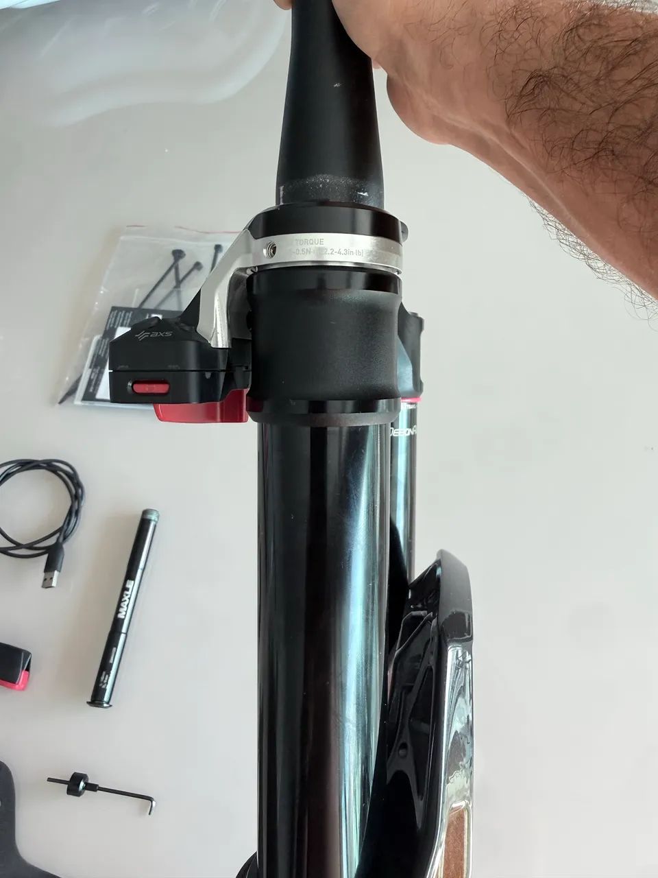 Suspensão Rockshox SID Ultimate 35 120mm Fligth Attendant - Foto 5