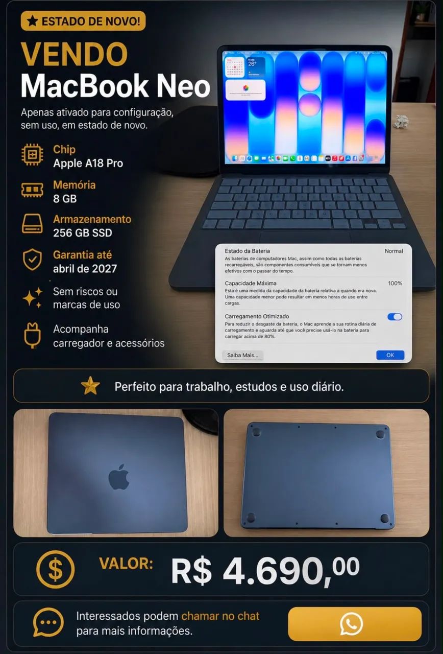 MacBook Neo  - Foto 4