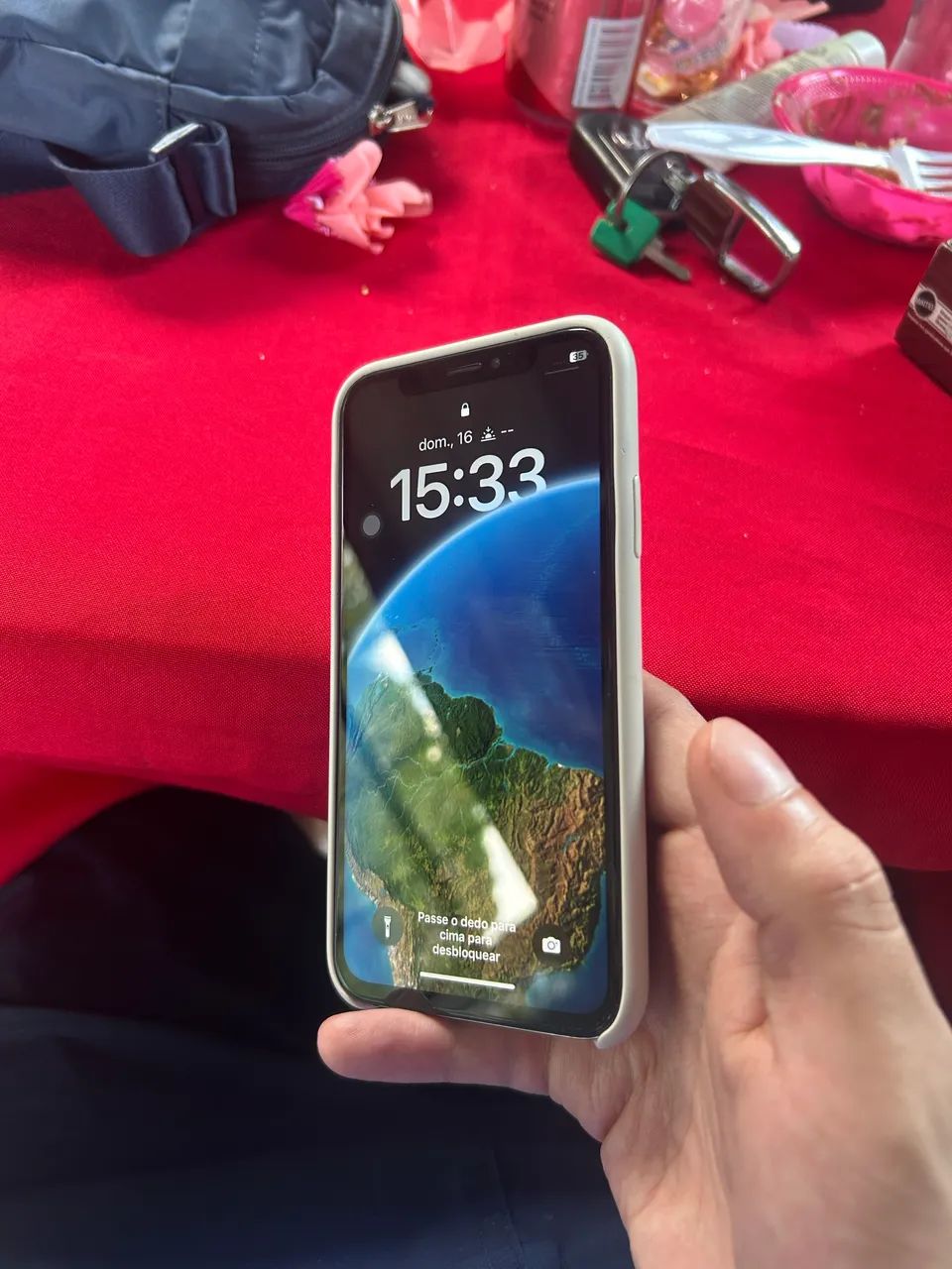 iPhone X branco 256GB - Foto 5