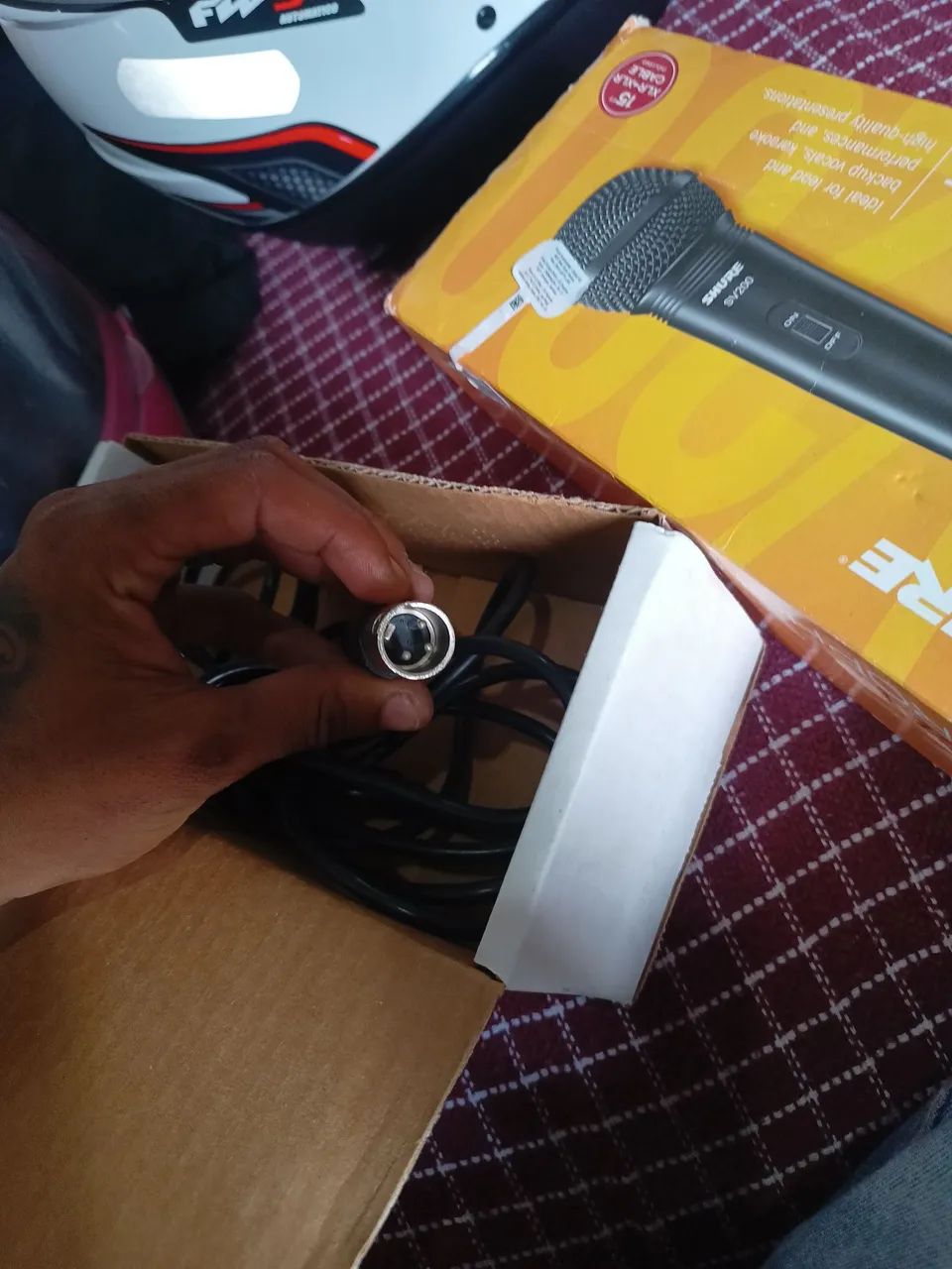 Microfone shure sv200 novo  - Foto 3