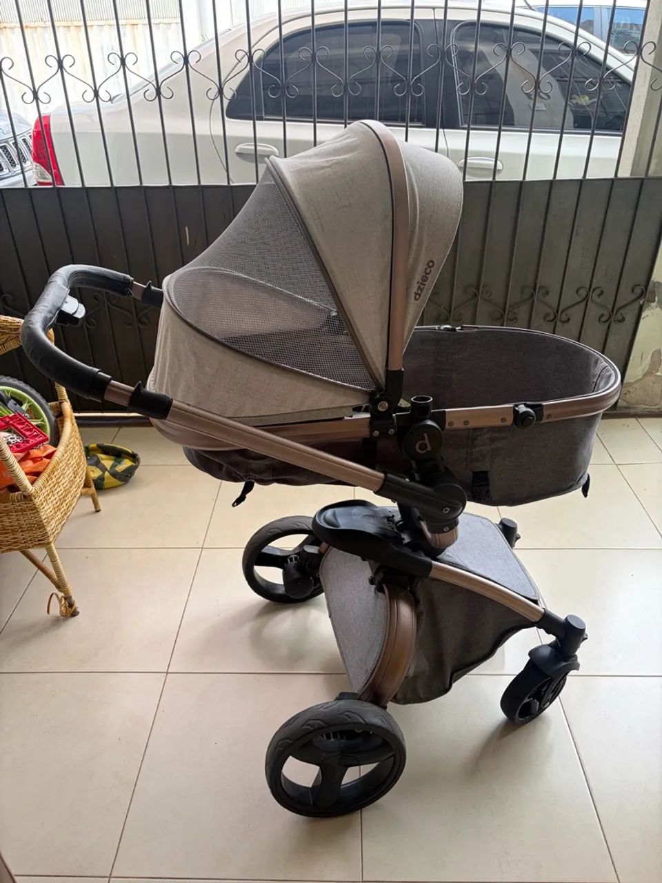 Carrinho para bebê dzieco  - Foto 4