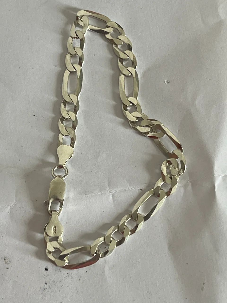 Disponível linda pulseira de prata 925