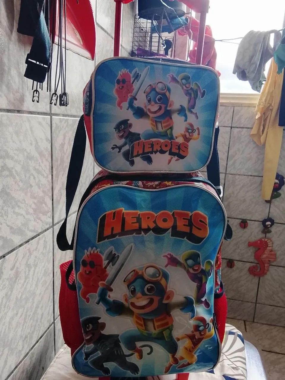 Mochila e Lancheira da Windh Kids