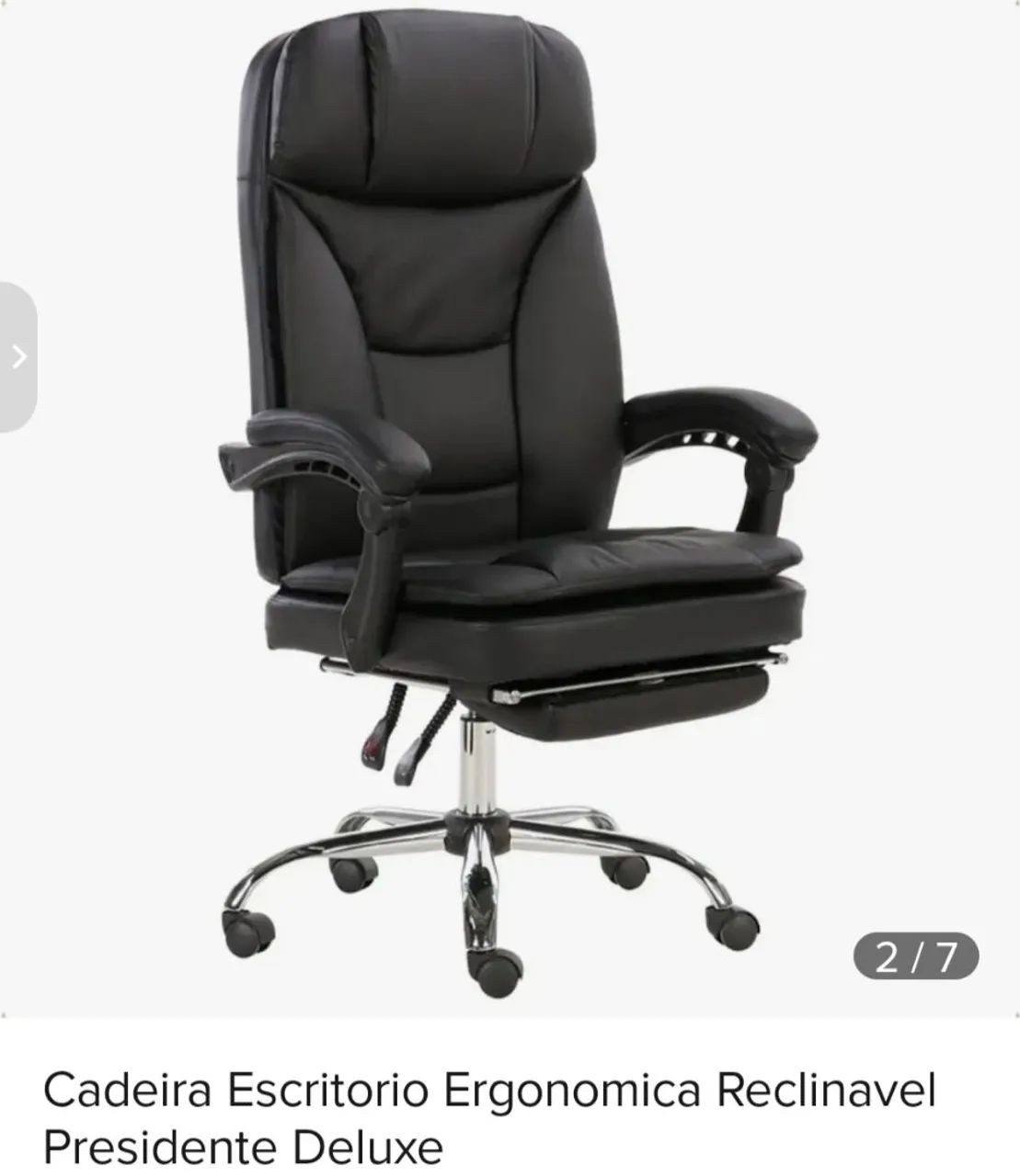 Cadeira de Escritório Ergonomica  - Foto 4