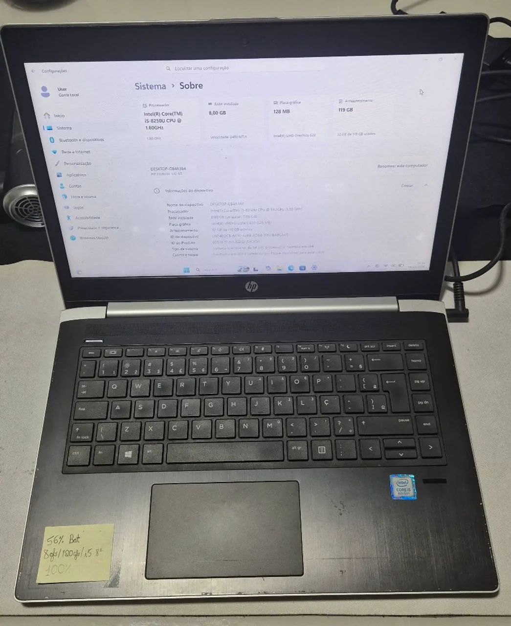 Notebook HP